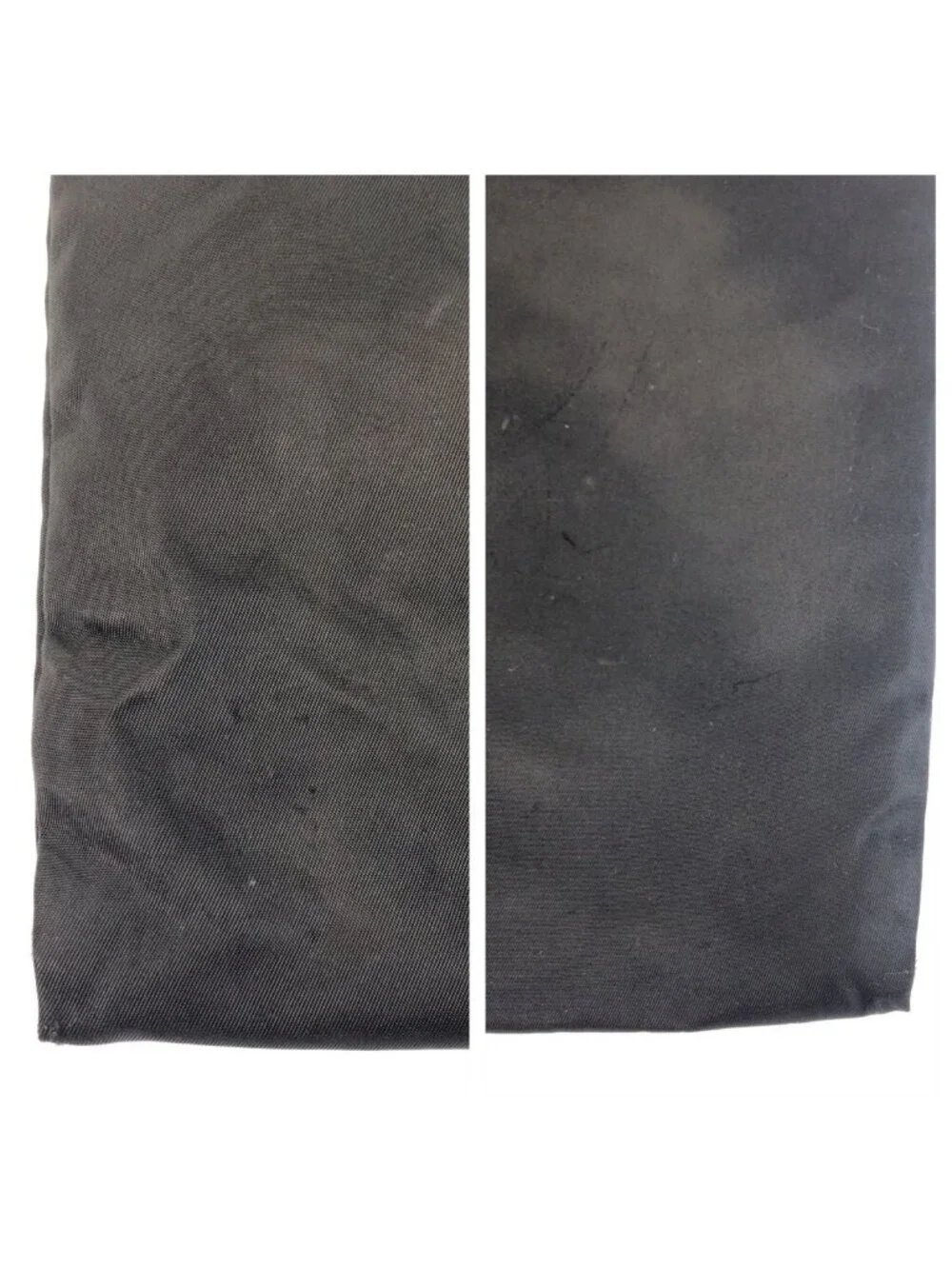 Prada Tessuto Black Silver Nylon Shoulder